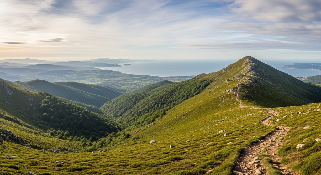 Ascensión ao Pico Mediano: as vistas panorámicas do Courel oriental