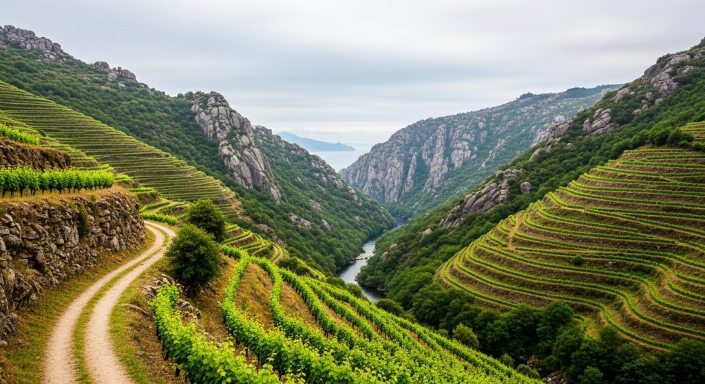 Ruta do encoro de Belesar: sendeirando entre viñedos e canóns