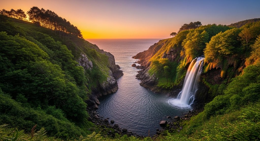Escapada a la Cascada de Ézaro donde el río muere en el mar