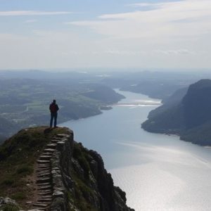 Ascensión al Monte Faro: vistas de la ría de Vigo, mirador traslatlántico, Caminha