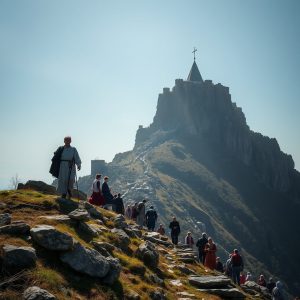 Ascenso al Pico Sacro y leyendas de Santiago