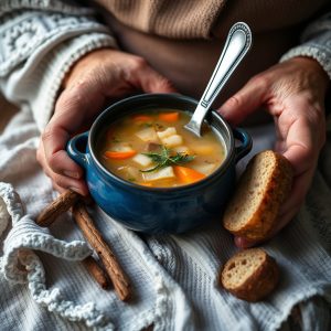 Caldo gallego de cachelos y grelos: la receta tradicional de las abuelas