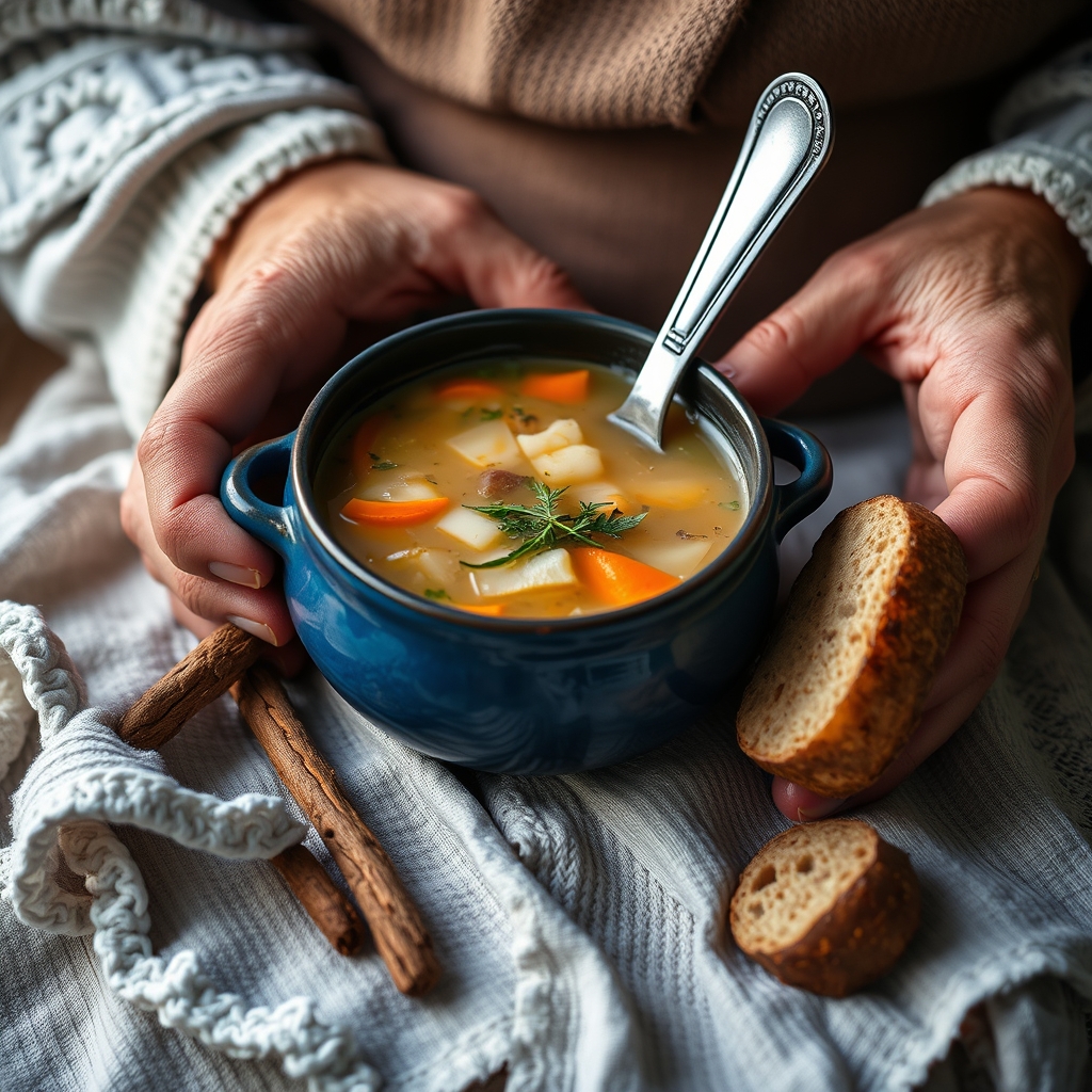 Caldo gallego de cachelos y grelos: la receta tradicional de las abuelas