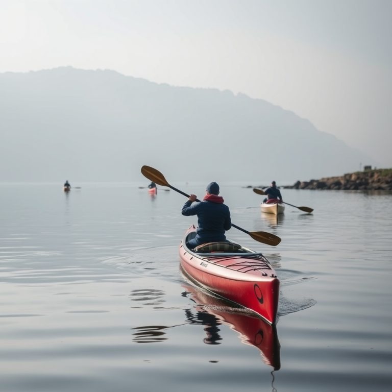 Carreiras de canoas y kayak en San Xoan