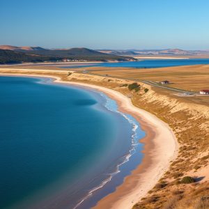 Circuito da Lagoa de Doniños: laguna costera, playa, dunas, Fene