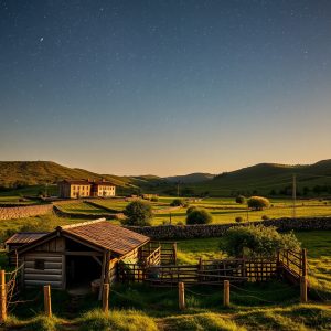 Descubre la aldea de A Veiga: escapada rural con cielo estrellado