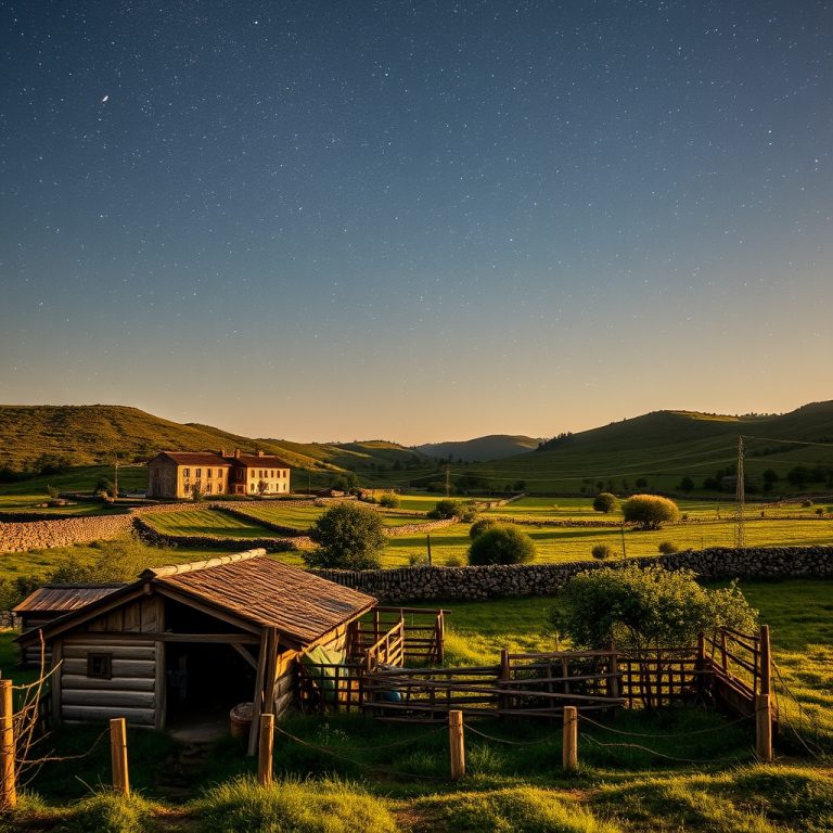 Descubre la aldea de A Veiga: escapada rural con cielo estrellado