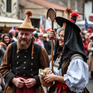 Entroido en Laza: peliqueiros y fariñadas en uno de los carnavales más originales de Galicia
