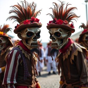 Entroido Ribeirao: máscaras grotescas y ritos ancestrales en Chantada