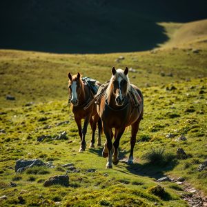 Explora el Capelada Trek: caballos salvajes y acantilados en el norte de Galicia