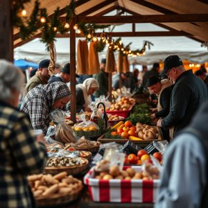 Feira das Nozas en Boiro: productos del bosque y tradición