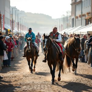 Feira do Cabalo de Santiago de Compostela: raza caballar galega, concurso morfológico, tradición ecuestre