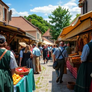 Feira Medieval de Noia: mercado e historia en verano