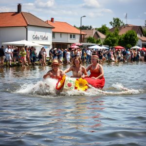 Festa da Auga en Vilagarcía de Arousa: diversión pasada por agua
