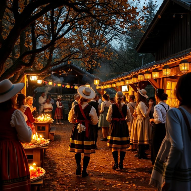 Festa da Castaña en Riós: otoño entre castañas y folclore