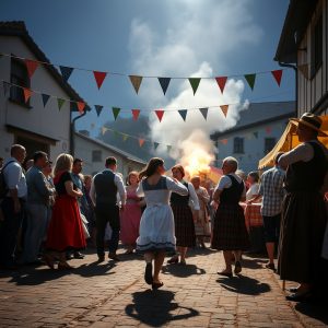Festa da Chuleta en Curtis