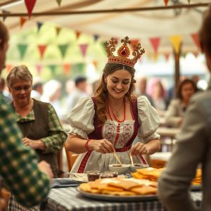 Festa da Empanada en Bandeira: la reina de la mesa gallega