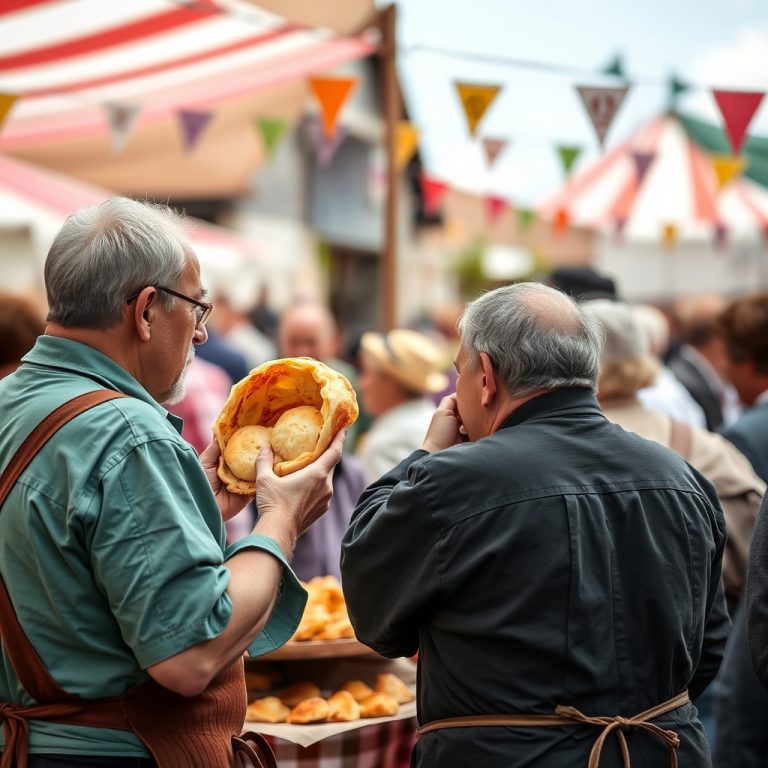 Festa da Empanada en Coristanco: concurso, masas rellenas, gastronomía festiva
