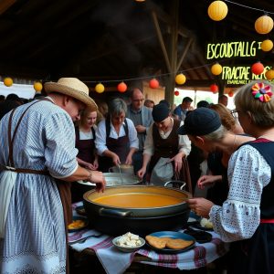 Festa da Escudella en Ribadavia: caldo festivo en torno a la comunidad