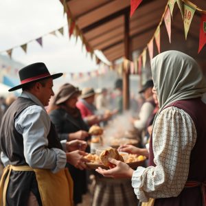 Festa da Filloa en A Baña: tradición y sabor en torno a la filloa gallega
