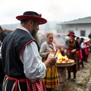 Festa da Filloa en Lestedo: tradición dulce entre fogones gallegos