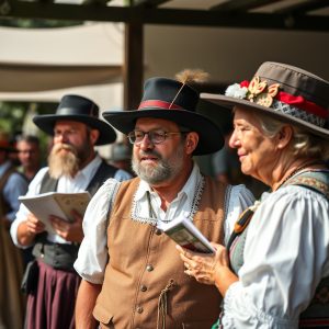 Festa da Istoria de Ribadavia: personajes, oficios y leyendas vivas
