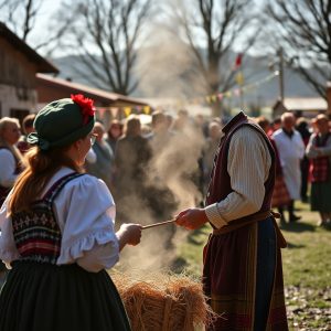 Festa da Malla en Moraña: trilla tradicional, demostración agrícola, patrimonio etnográfico