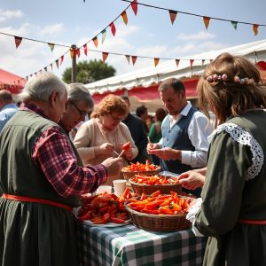 Festa da Pementeira en Herbón: pimientos, folclore y degustaciones