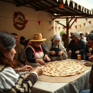 Festa da Tortilla en Laro: la tortilla como reina de la celebración