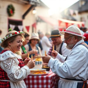 Festa do Caldo de Gloria en Padrón: receta literaria y hermandad gallega