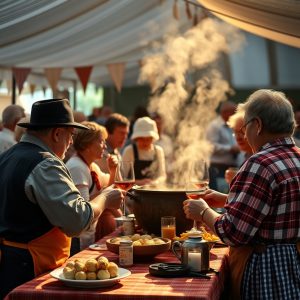Festa do Caldo Galego en Mourente: el sabor de Galicia en una fiesta