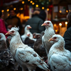 Festa do Capón en Vilalba: aves y tradición en el mercado navideño