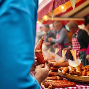 Festa do Chourizo en Vila de Cruces: tradición embutida en sabor
