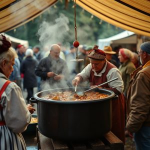 Festa do Cocido de Pontecesures: olla ferroviaria, tradición culinaria, encuentro en la ribera