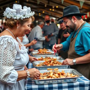 Festa do Mexillón e do Berberecho en Vilanova: marisco y alegría