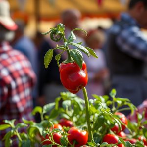 Festa do Pemento en O Couto: pequeño gran pimiento en fiesta tradicional