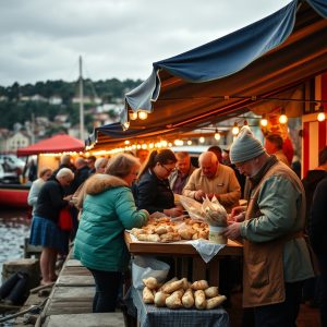 Festa do Polbo en Mugardos: pulpo y sabor junto al puerto