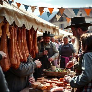 Festa do Xamón en A Cañiza: homenaje al mejor jamón de Galicia
