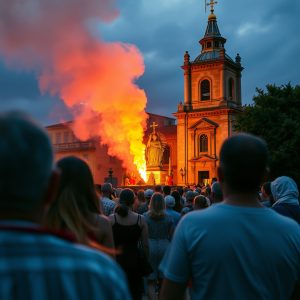 Festas do Apóstolo en Santiago de Compostela: fuegos artificiales, Ofrenda al Apóstol, conciertos de verano