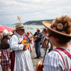 Festas Patronais de Burela: marineros, música y fe en la costa
