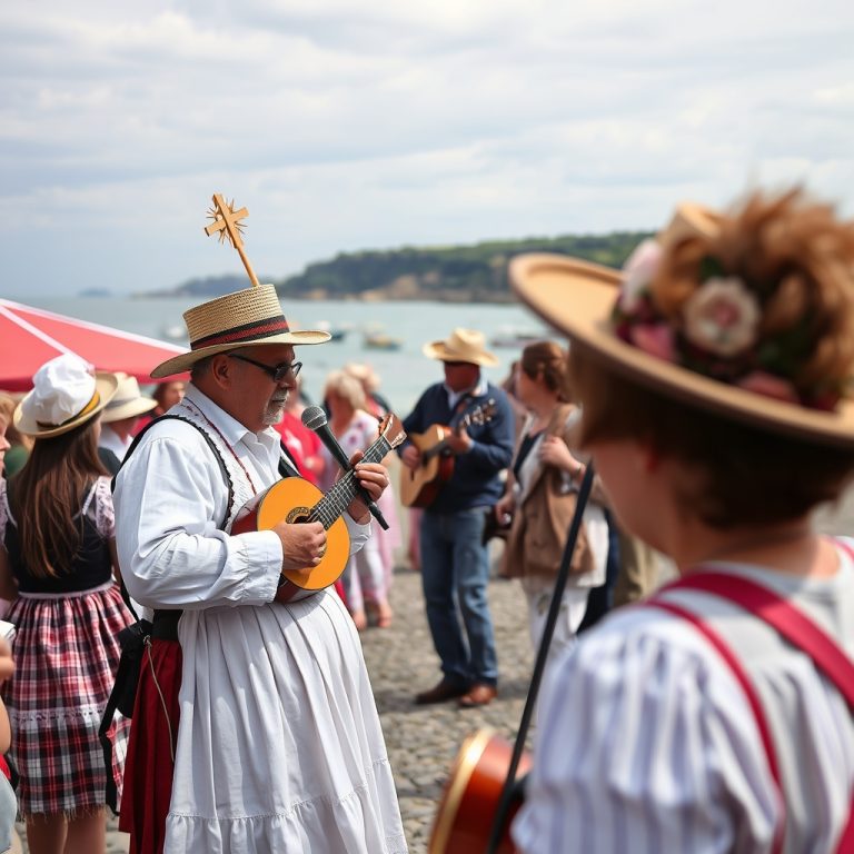 Festas Patronais de Burela: marineros, música y fe en la costa