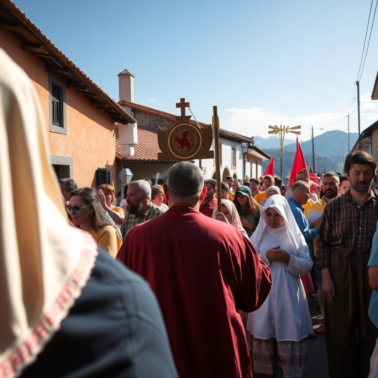Fiestas de San Roque en Sada: devoción, procesión y romería