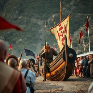 Gran Romería Vikinga de Catoira: desembarco, historia y espectáculo