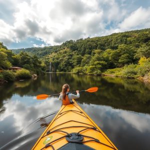 Kayak por el río Ulla: naturaleza y aventura