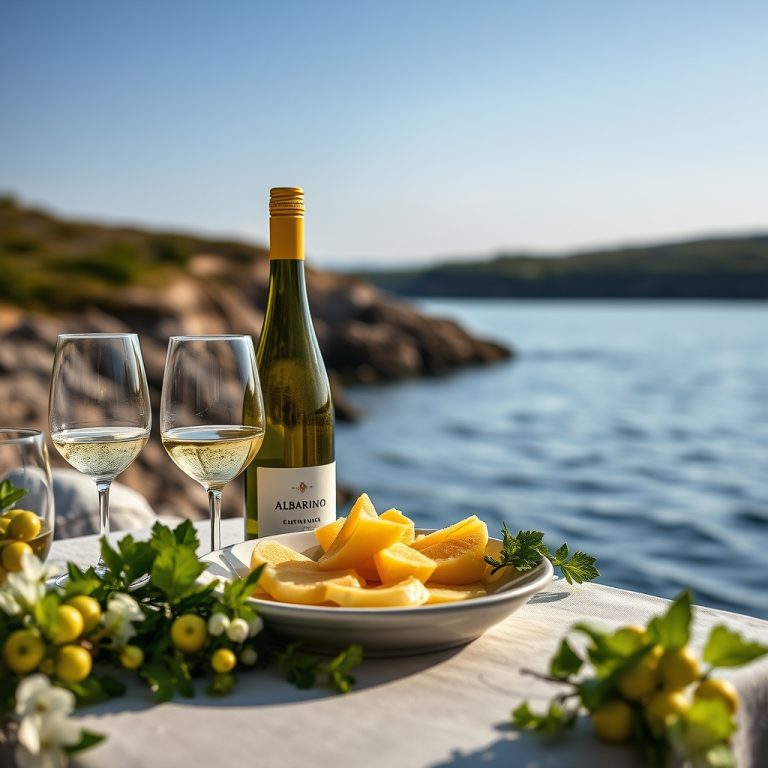Maridajes con Albariño para platos de temporada en las Rías Baixas