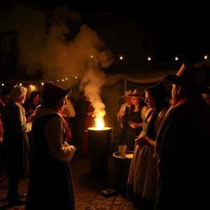 Noite Meiga en Sarria: leyendas, queimada y embrujo gallego
