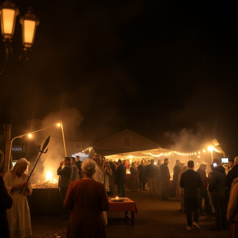 Noite Meiga en Sarria: magia, hogueras y tradición popular