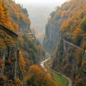 Otoño en el Cañón del Sil: miradores de vértigo y monasterios ocultos