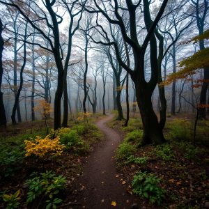 Otoño mágico en la Devesa da Rogueira (Courel): bosque caducifolio