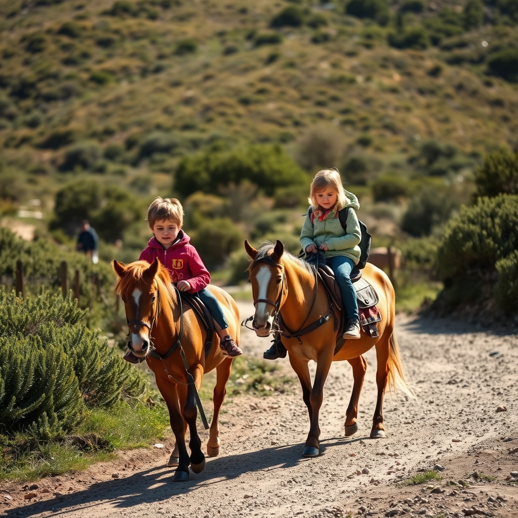 Paseos en burro por los Ancares: turismo slow con niños
